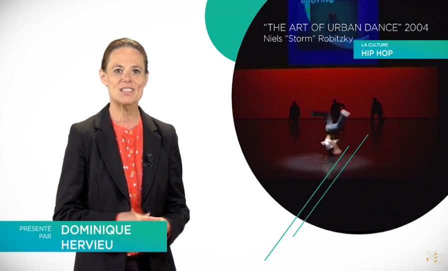 La minute du spectateur : la culture hip-hop, maison de la danse de Lyon. Réalisation : Fabien Plasson. Production vidéo : 2015 – Maison de la danse Lyon. Numeridanse