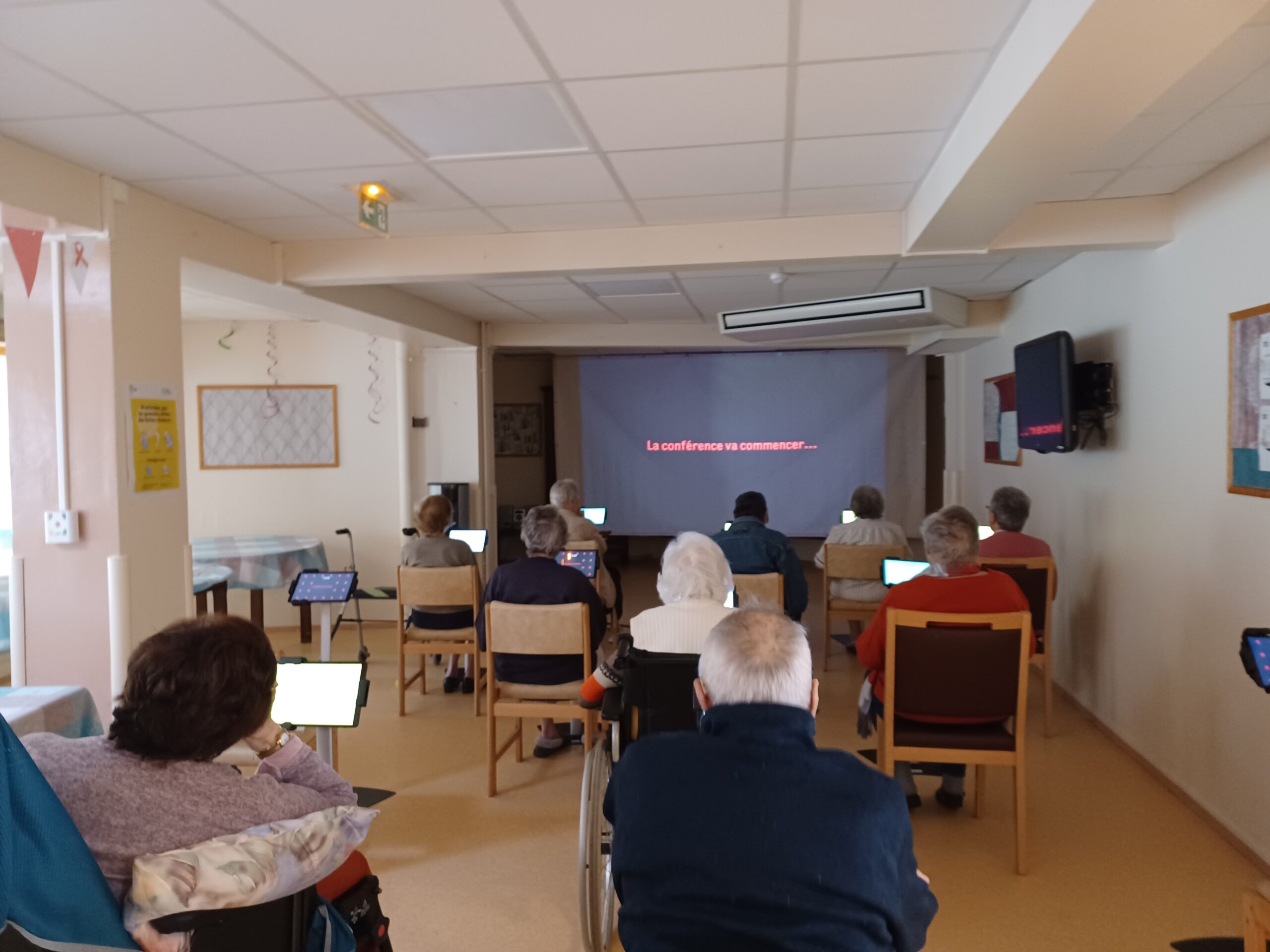 Micro-Folie à l&rsquo;EHPAD Les jardins d&rsquo;Iroise
